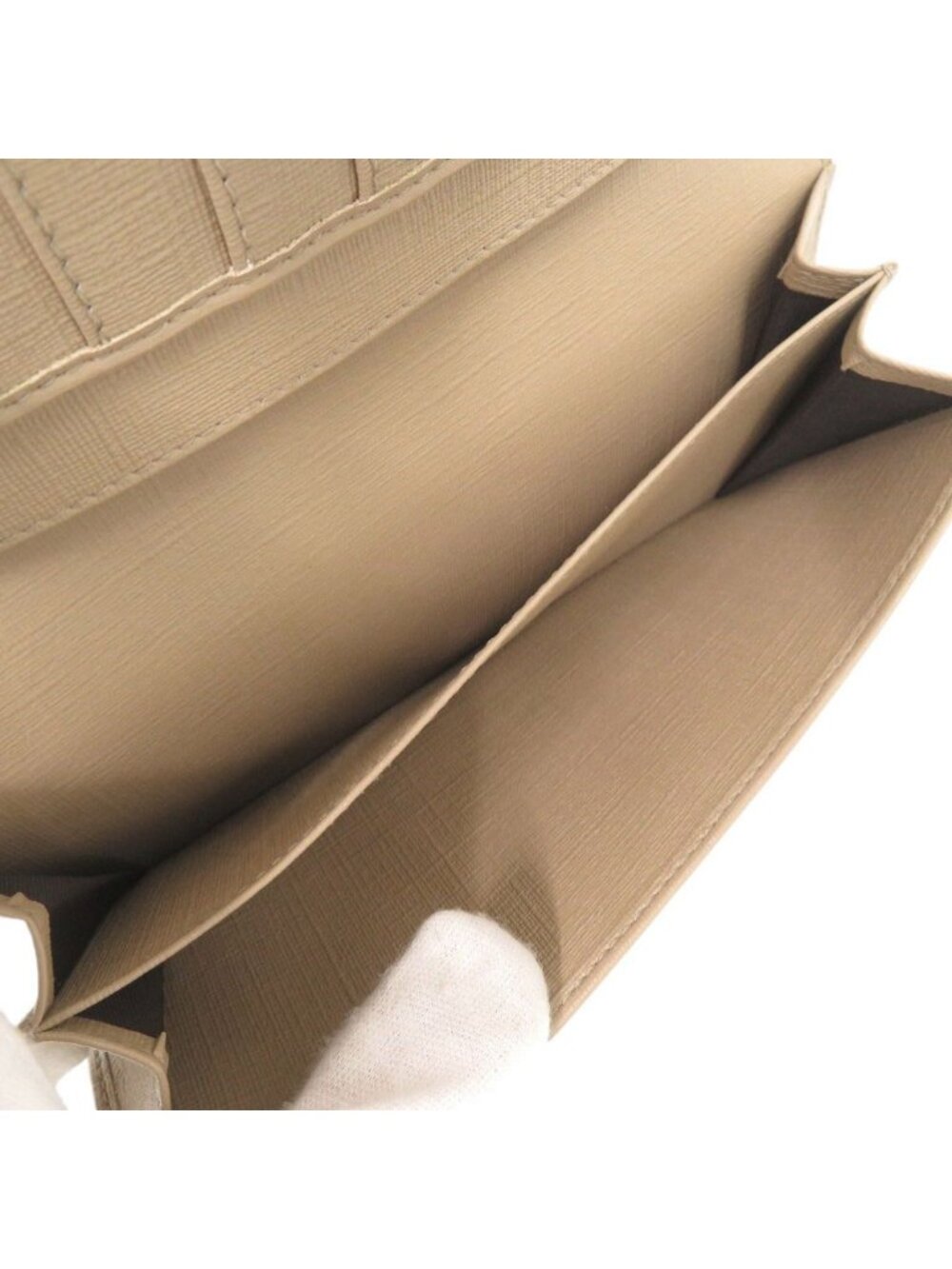 Gucci Nice GG Supreme Leather Beige Wallet - Picture 7 of 10